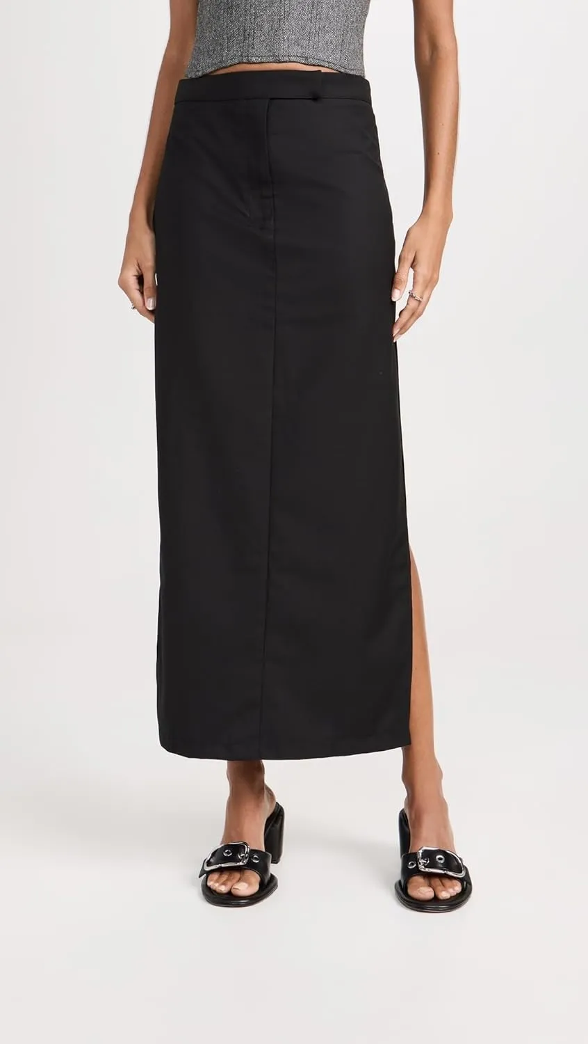 Women's Minimalist Maxi Skirt