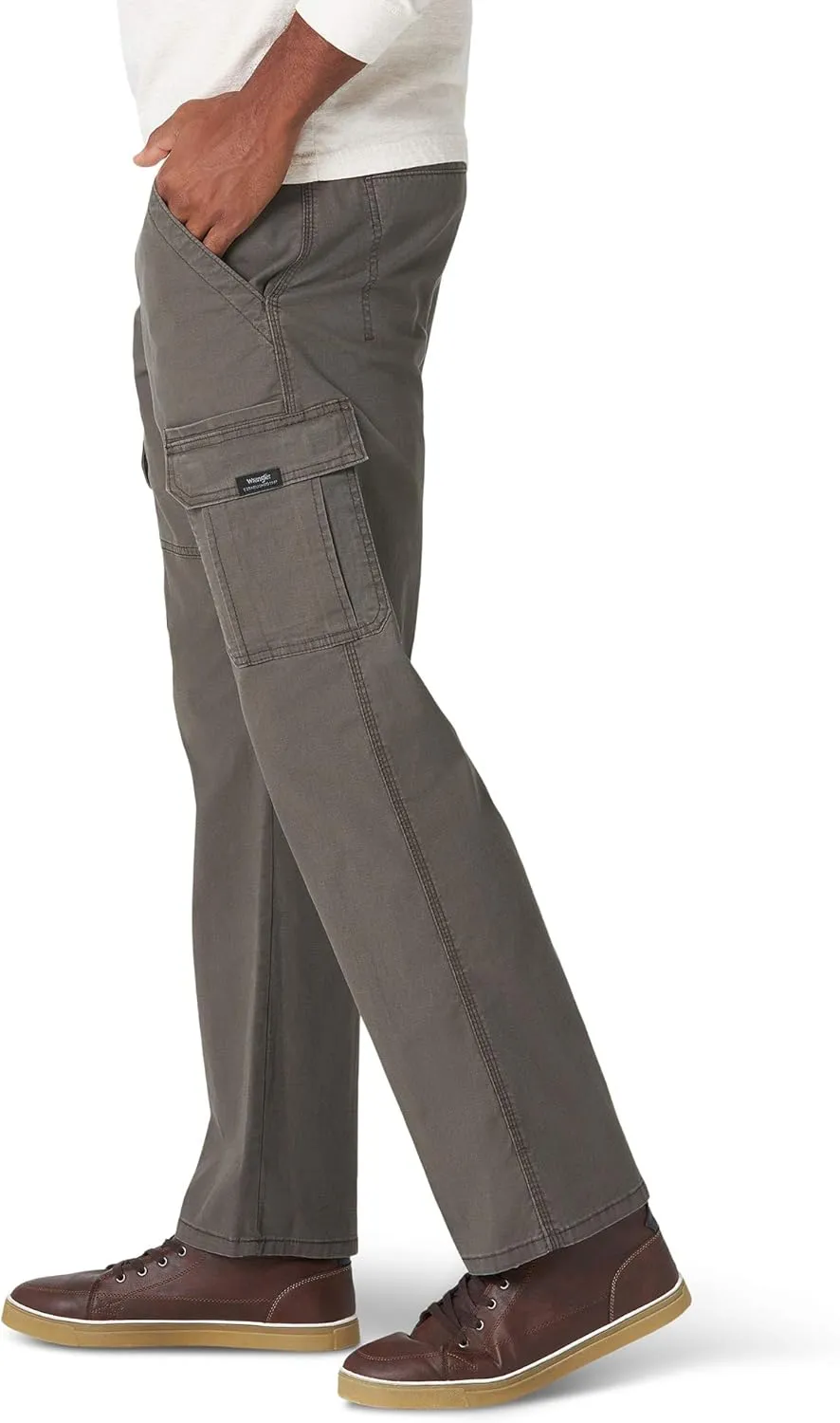 Wrangler Men's Relaxed Fit Stretch Cargo Pant