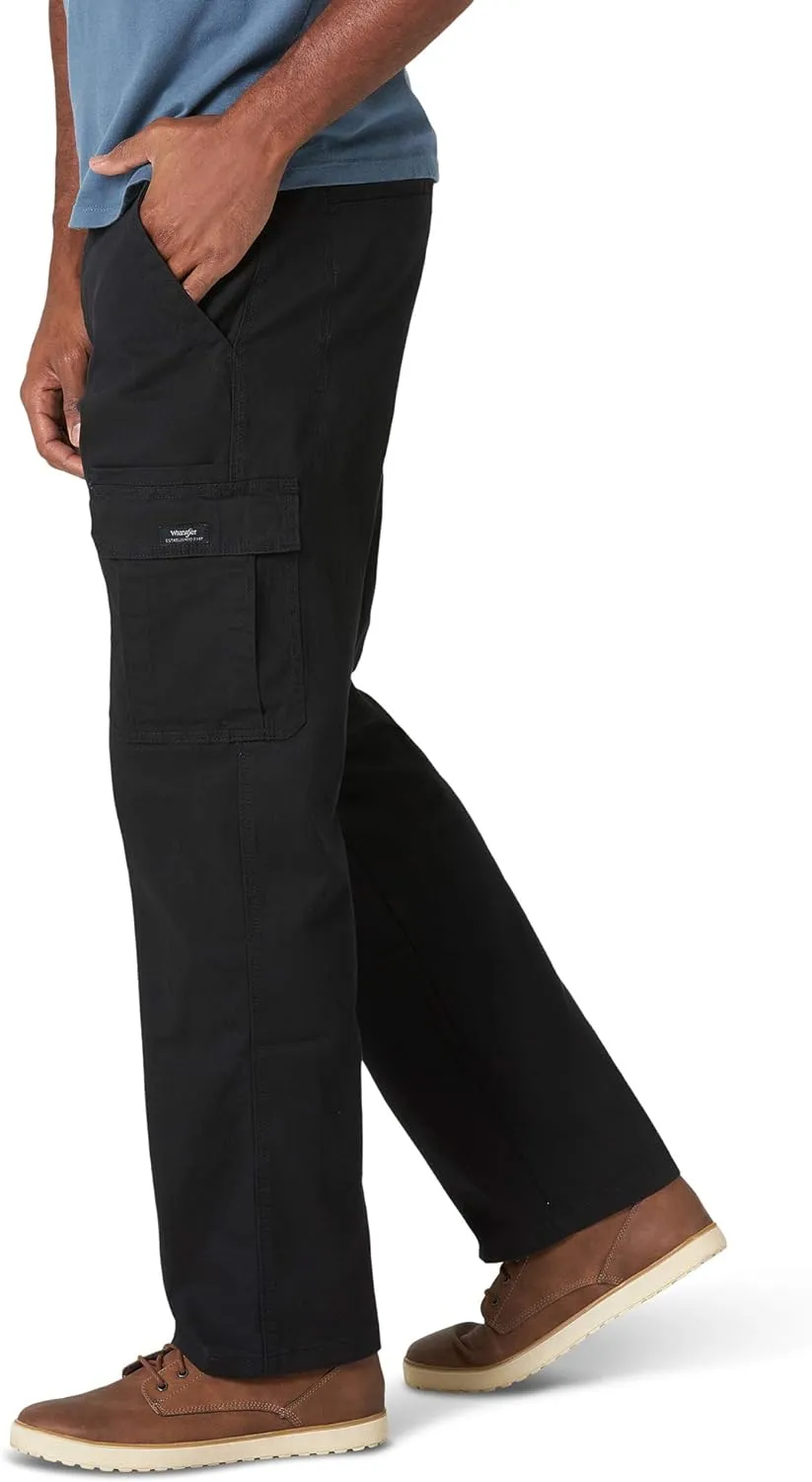 Wrangler Men's Relaxed Fit Stretch Cargo Pant