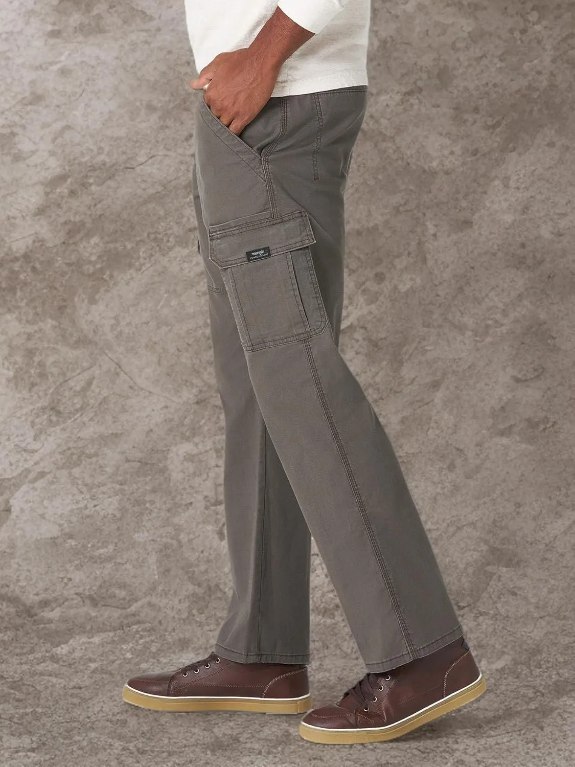 Wrangler Men's Relaxed Fit Stretch Cargo Pant