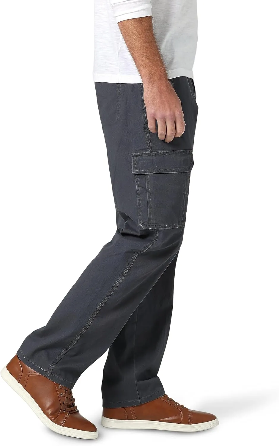 Wrangler Men's Relaxed Fit Stretch Cargo Pant